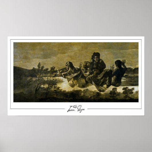 Francisco Goya Zedign Art Poster #22 (Voorkant)