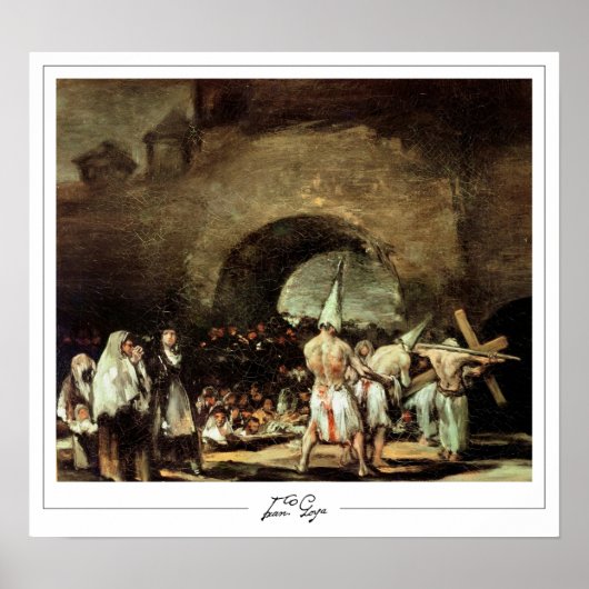 Francisco Goya Zedign Art Poster #233 (Voorkant)
