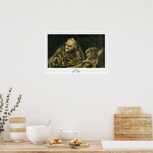 Francisco Goya Zedign Art Poster #267 (Keuken)