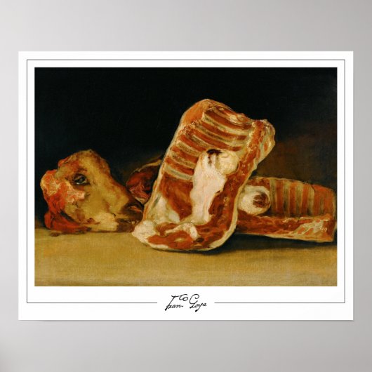 Francisco Goya Zedign Art Poster #29 (Voorkant)