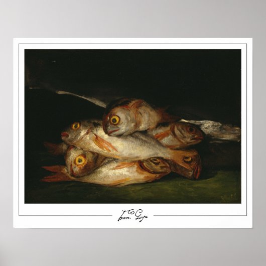 Francisco Goya Zedign Art Poster #306 (Voorkant)