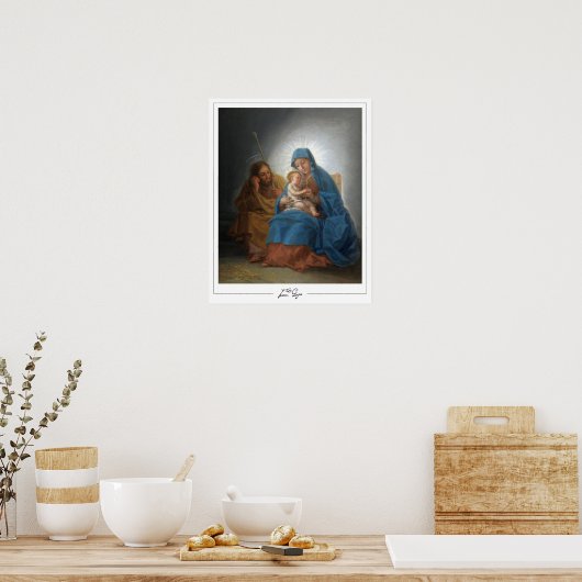 Francisco Goya Zedign Art Poster #360 (Keuken)