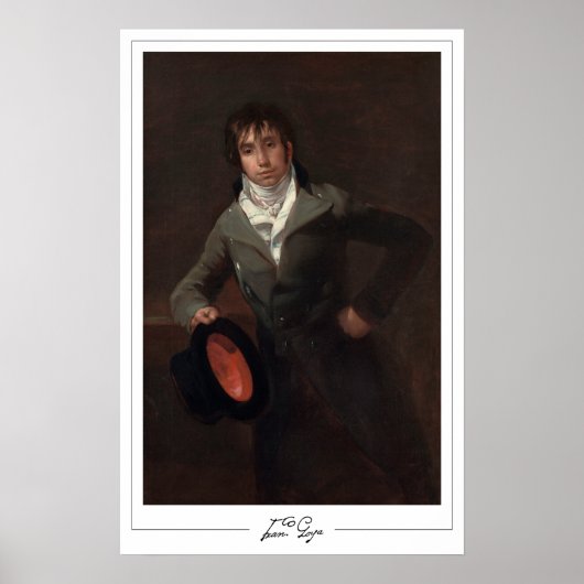 Francisco Goya Zedign Art Poster #368 (Voorkant)