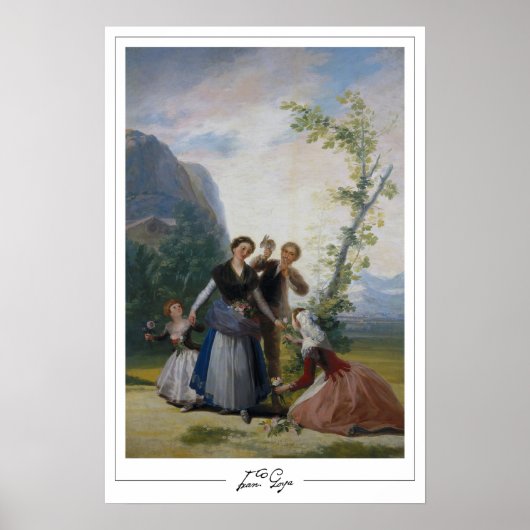 Francisco Goya Zedign Art Poster #400 (Voorkant)