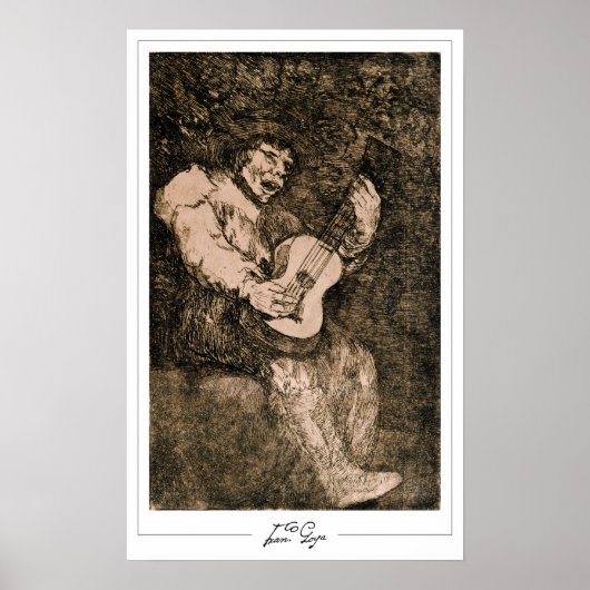 Francisco Goya Zedign Art Poster #411 (Voorkant)