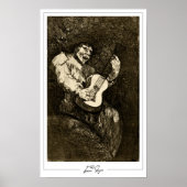 Francisco Goya Zedign Art Poster #411 (Voorkant)