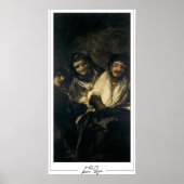 Francisco Goya Zedign Art Poster #433 (Voorkant)