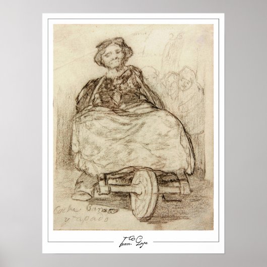 Francisco Goya Zedign Art Poster #502 (Voorkant)