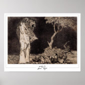 Francisco Goya Zedign Art Poster #507 (Voorkant)