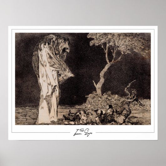 Francisco Goya Zedign Art Poster #507 (Voorkant)