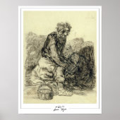 Francisco Goya Zedign Art Poster #508 (Voorkant)