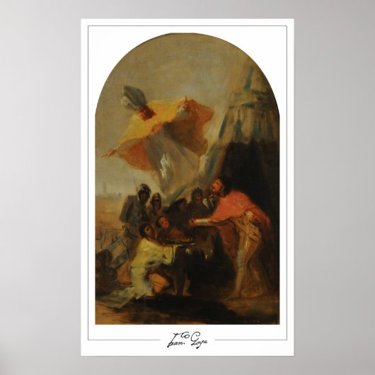 Francisco Goya Zedign Art Poster #511 (Voorkant)