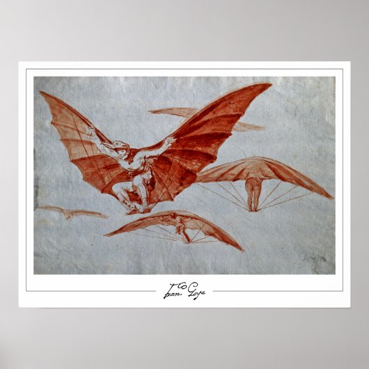 Francisco Goya Zedign Art Poster #512 (Voorkant)