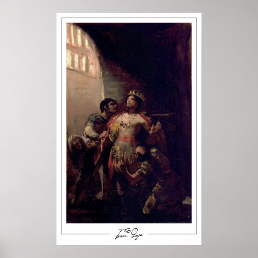 Francisco Goya Zedign Art Poster #524 (Voorkant)
