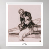 Francisco Goya Zedign Art Poster #528 (Voorkant)