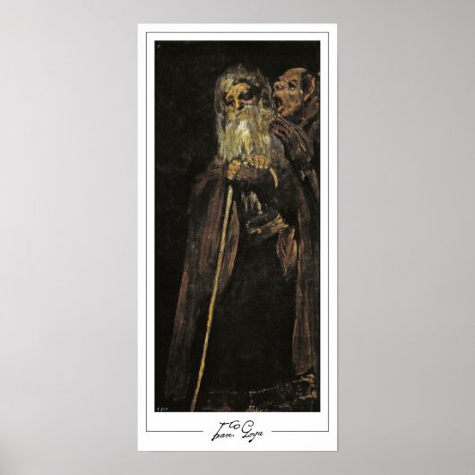 Francisco Goya Zedign Art Poster #66 (Voorkant)