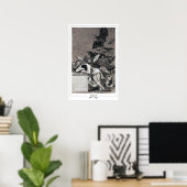 Francisco Goya Zedign Kunstposter #102 Poster (Thuiskantoor)
