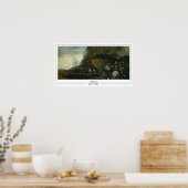 Francisco Goya Zedign Kunstposter #105 Poster (Keuken)