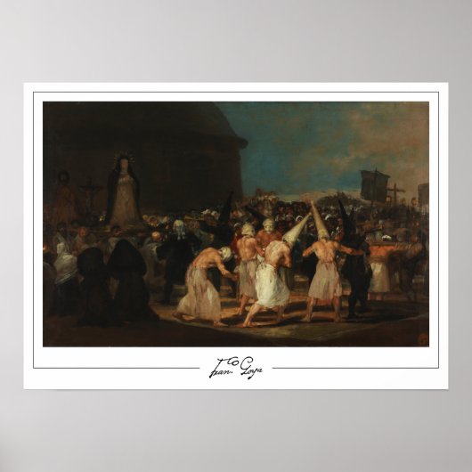 Francisco Goya Zedign Kunstposter #107 Poster (Voorkant)