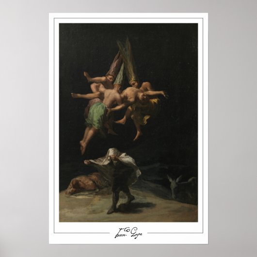 Francisco Goya Zedign Kunstposter #121 Poster (Voorkant)