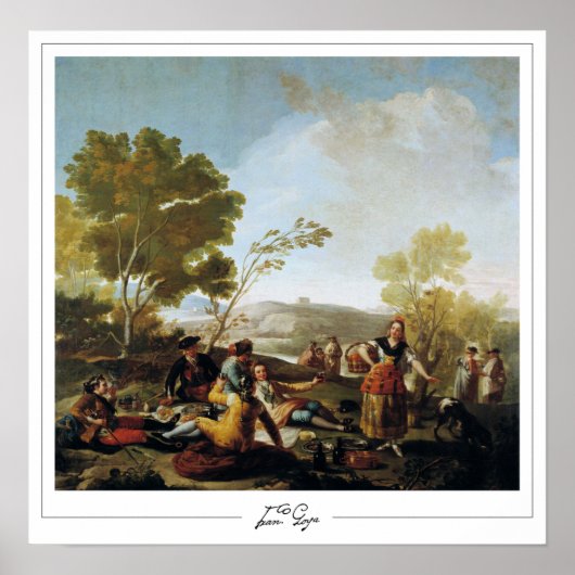 Francisco Goya Zedign Kunstposter #14 Poster (Voorkant)