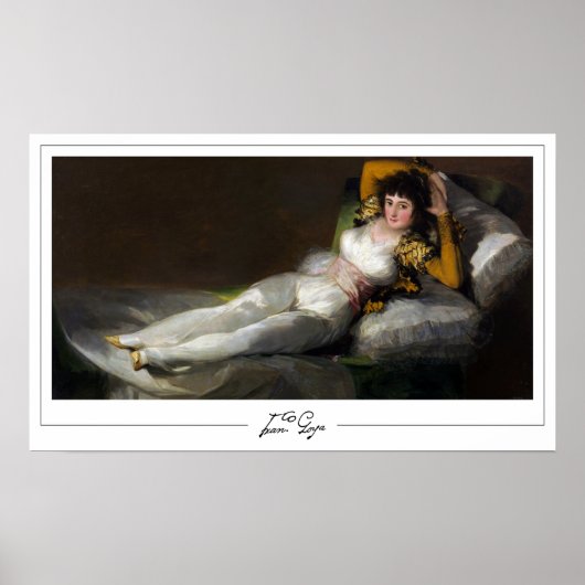 Francisco Goya Zedign Kunstposter #255 Poster (Voorkant)