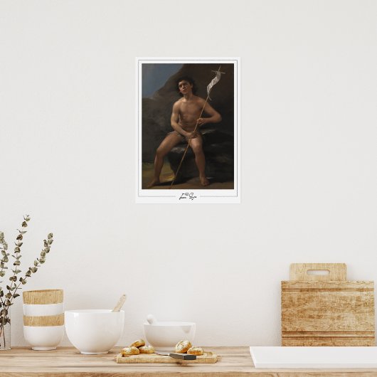 Francisco Goya Zedign Kunstposter #341 Poster (Keuken)