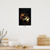 Francisco Goya Zedign Kunstposter #425 Poster (Keuken)