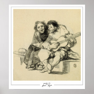 Francisco Goya Zedign Kunstposter #516 Poster
