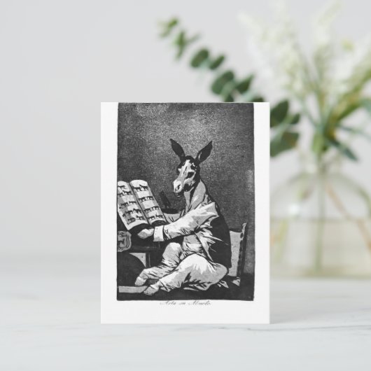 Francisco Goya- Zo ver terug als zijn grootvader Briefkaart (Staand voorkant)