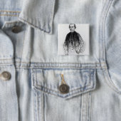 Francisco Javier Clavijero Vierkante Button 5,1 Cm (In situ)