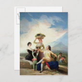 Francisco Jose de Goya y Lucientes | Autumn of Th Briefkaart (Voorkant / Achterkant)