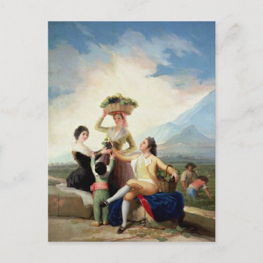 Francisco Jose de Goya y Lucientes | Autumn of Th Briefkaart (Voorkant)