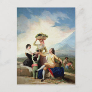 Francisco Jose de Goya y Lucientes   Autumn of Th Briefkaart