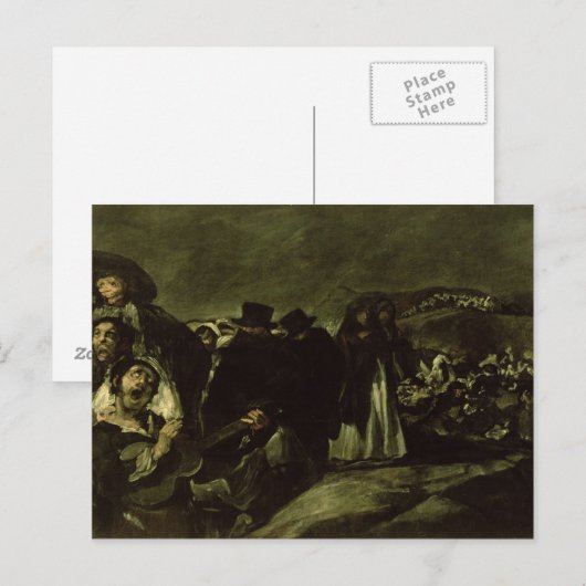 Francisco Jose de Goya y Lucientes | Bedevaart naa Briefkaart (Voorkant / Achterkant)