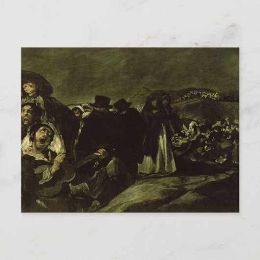 Francisco Jose de Goya y Lucientes | Bedevaart naa Briefkaart (Voorkant)