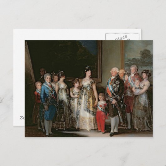 Francisco Jose de Goya y Lucientes | Charles IV a Briefkaart (Voorkant / Achterkant)