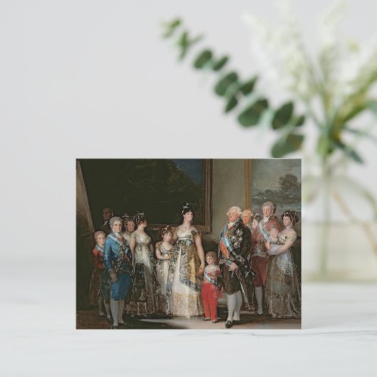 Francisco Jose de Goya y Lucientes | Charles IV a Briefkaart (Staand voorkant)