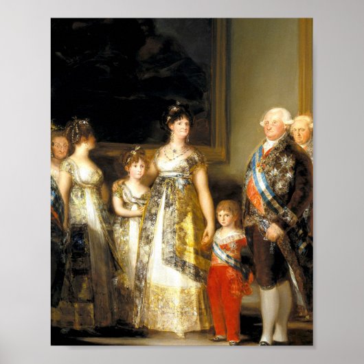 Francisco Jose De Goya Y Lucientes Charles IV Poster (Voorkant)