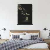 Francisco Jose de Goya y Lucientes | Christus op d Canvas Afdruk (Insitu (Slaapkamer))