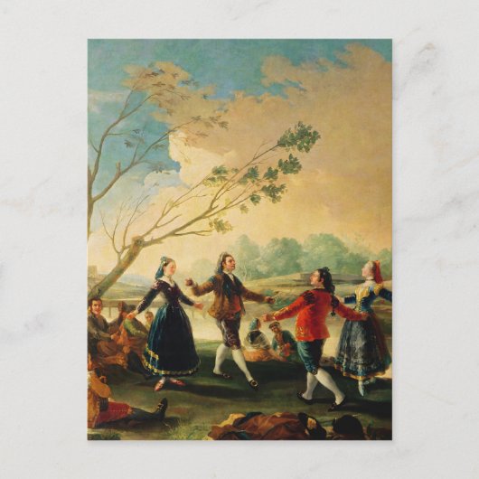 Francisco Jose de Goya y Lucientes | Dans op de Briefkaart (Voorkant)