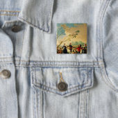 Francisco Jose de Goya y Lucientes | Dans op de Vierkante Button 5,1 Cm (In situ)