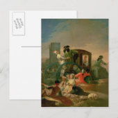 Francisco Jose de Goya y Lucientes | De batterij V Briefkaart (Voorkant / Achterkant)