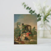 Francisco Jose de Goya y Lucientes | De batterij V Briefkaart (Staand voorkant)