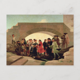 Francisco Jose de Goya y Lucientes   De bruiloft, Briefkaart