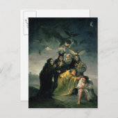 Francisco Jose de Goya y Lucientes | De heksen Briefkaart (Voorkant / Achterkant)