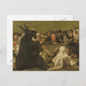 Francisco Jose de Goya y Lucientes | De heksen Briefkaart (Voorkant / Achterkant)
