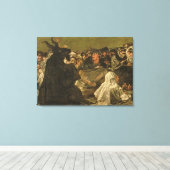 Francisco Jose de Goya y Lucientes | De heksen Canvas Afdruk (Insitu (Houten vloer))