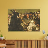 Francisco Jose de Goya y Lucientes | De heksen Canvas Afdruk (Insitu (Woonkamer))