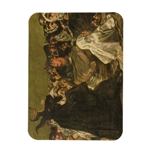 Francisco Jose de Goya y Lucientes | De heksen Magneet (Verticaal)